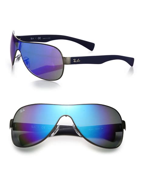 women shield sunglasses|ray ban shield sunglasses women.